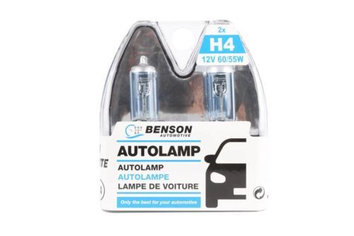 💡 Autolamp H4 12V 60/55W – Xenon Super White (2-delig) | E4-gecertificeerd