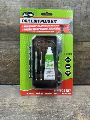 Slime drill bit plug set 