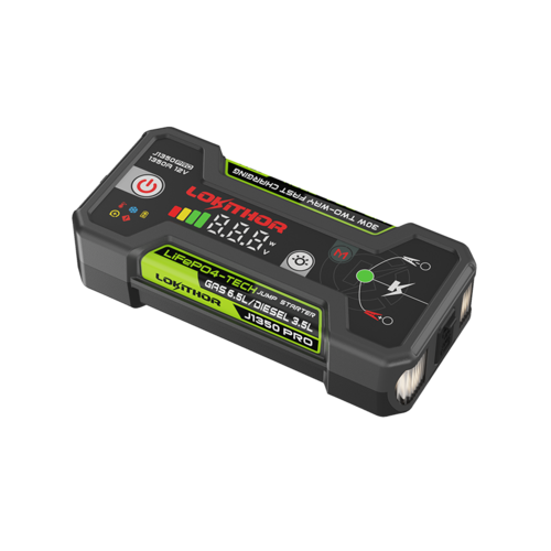 🔋 Lokithor Jumpstarter J1350 PRO – 12V / 1350A