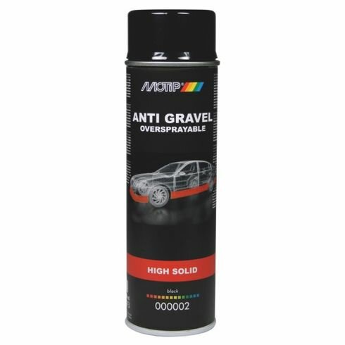 MoTip Underbody Coating Anti-Steenslag High Solid Zwart 500ml – Maximale bescherming voor de onderzijde van uw voertuig