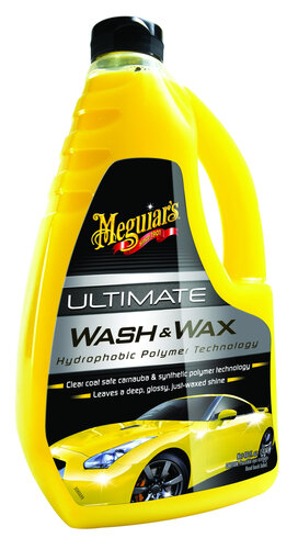 Meguiar’s Ultimate Wash & Wax 1.42L – Reinigen én beschermen in één stap | Goedkopepoetsspullen.nl
