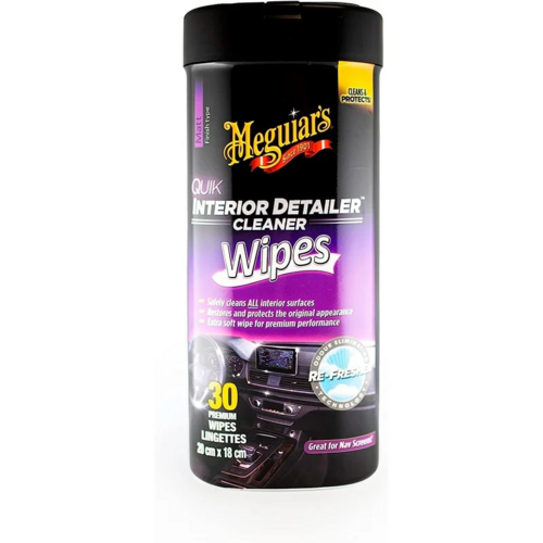 Meguiar's Quik Interior Detailer Wipes (doekjes) 30 stuks