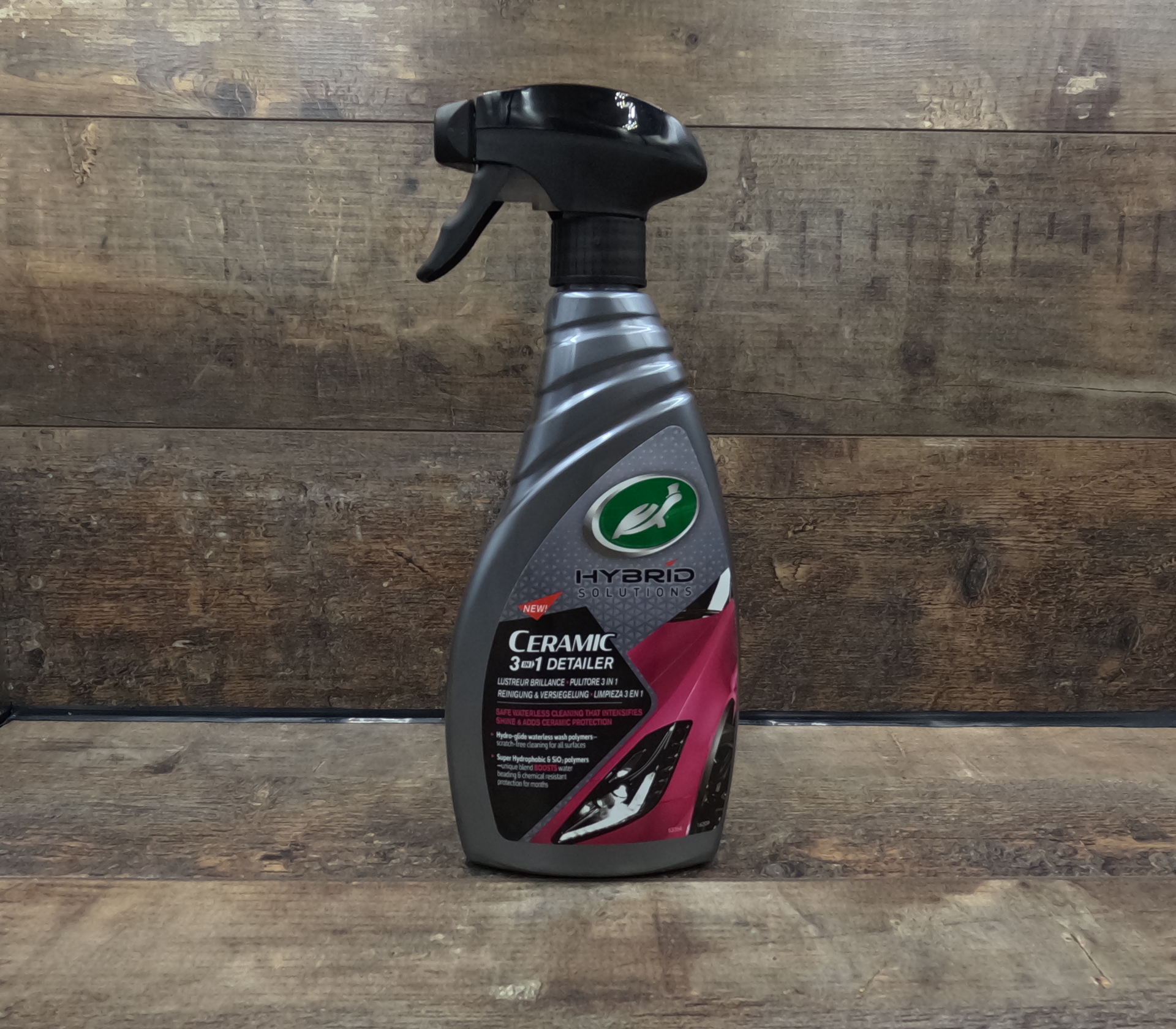 Turtle Wax 53354 Hybrid Solutions Ceramic 3-in-1 Detailer 500ml