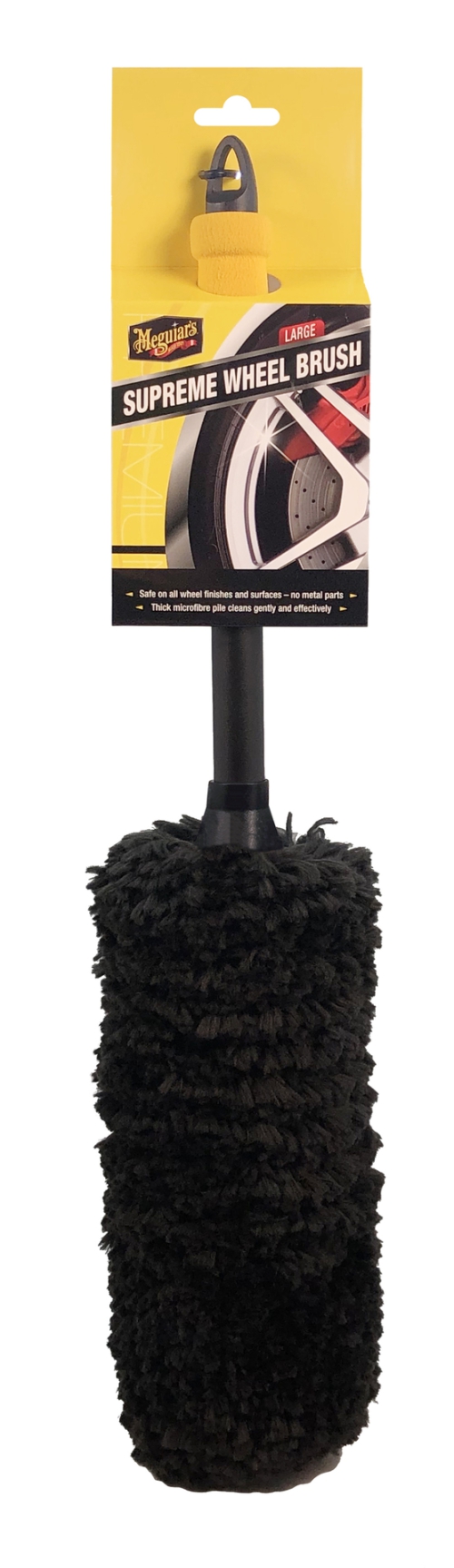 Meguiar's Supreme Wheel Brush Large (Wool)(velgenborstel)