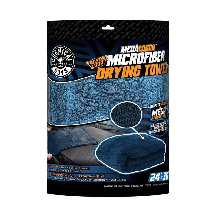 Chemical Guys Megalodon Microfiber Drying Towel 24x36"