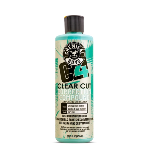 Chemical Guys C4 Clear Cut Correction Compound (473ml)