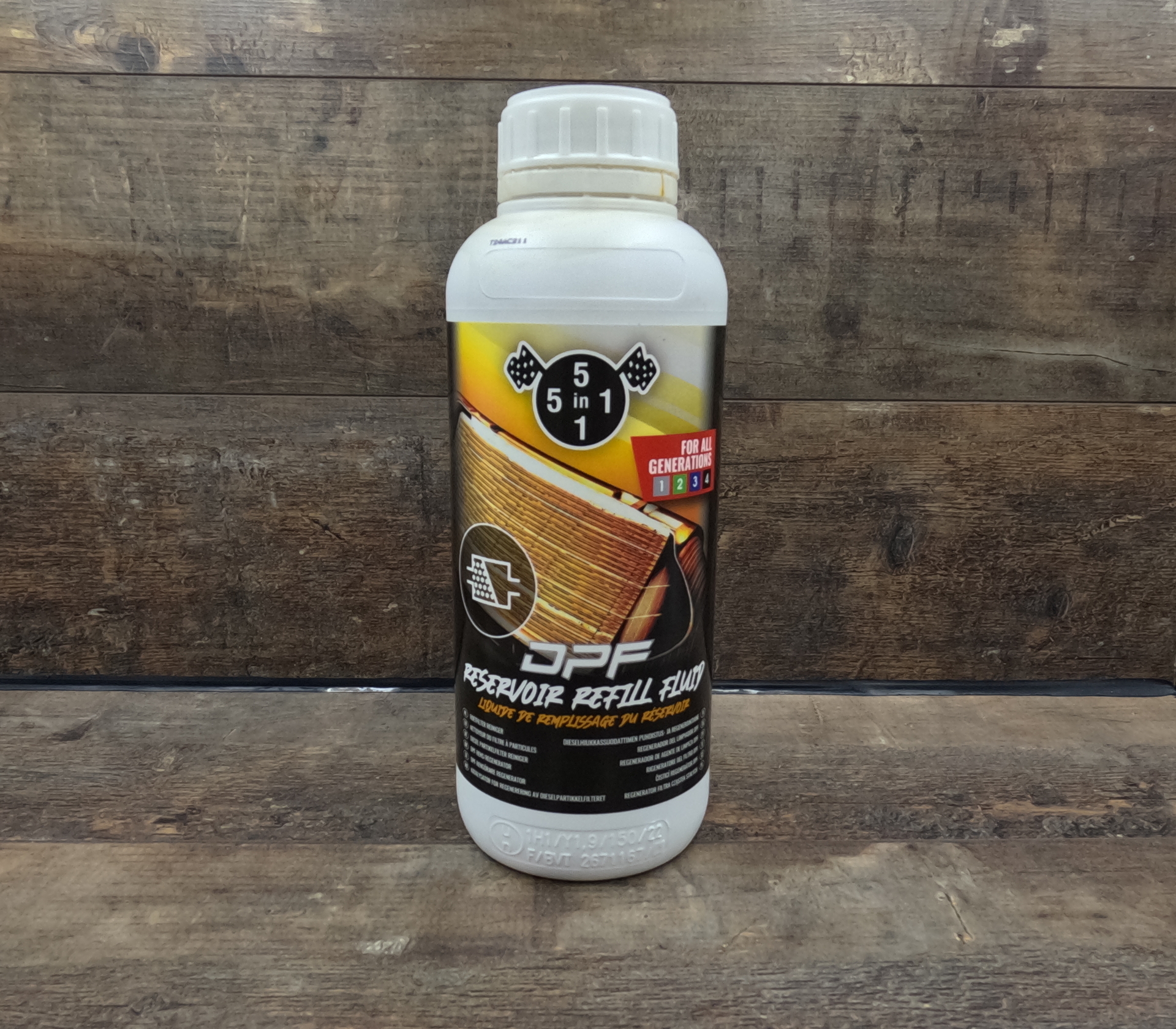 5in1 Vulling voor DPF reservoir 1000ml / Reg Vloeistof 1ltr