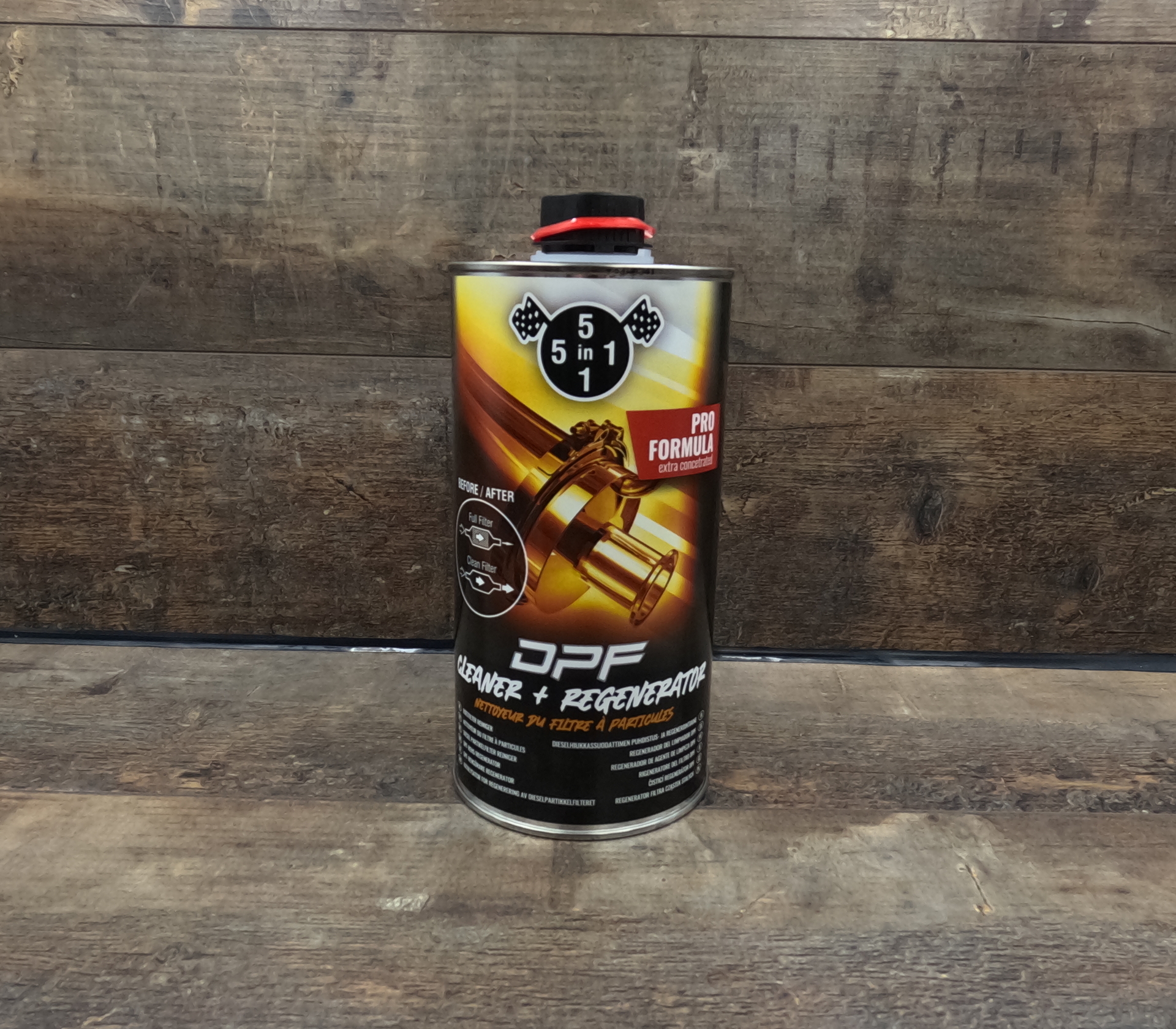 5in1 Roetfilter Reiniger / DPF Cleaner Regeneratie Pro 1ltr