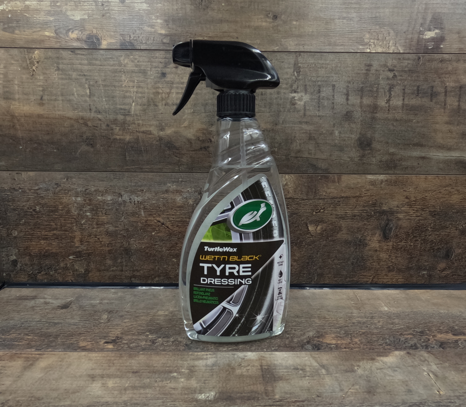 Turtle Wax 52877 Wet n Black Car Tyre Dressing Spray 500ml