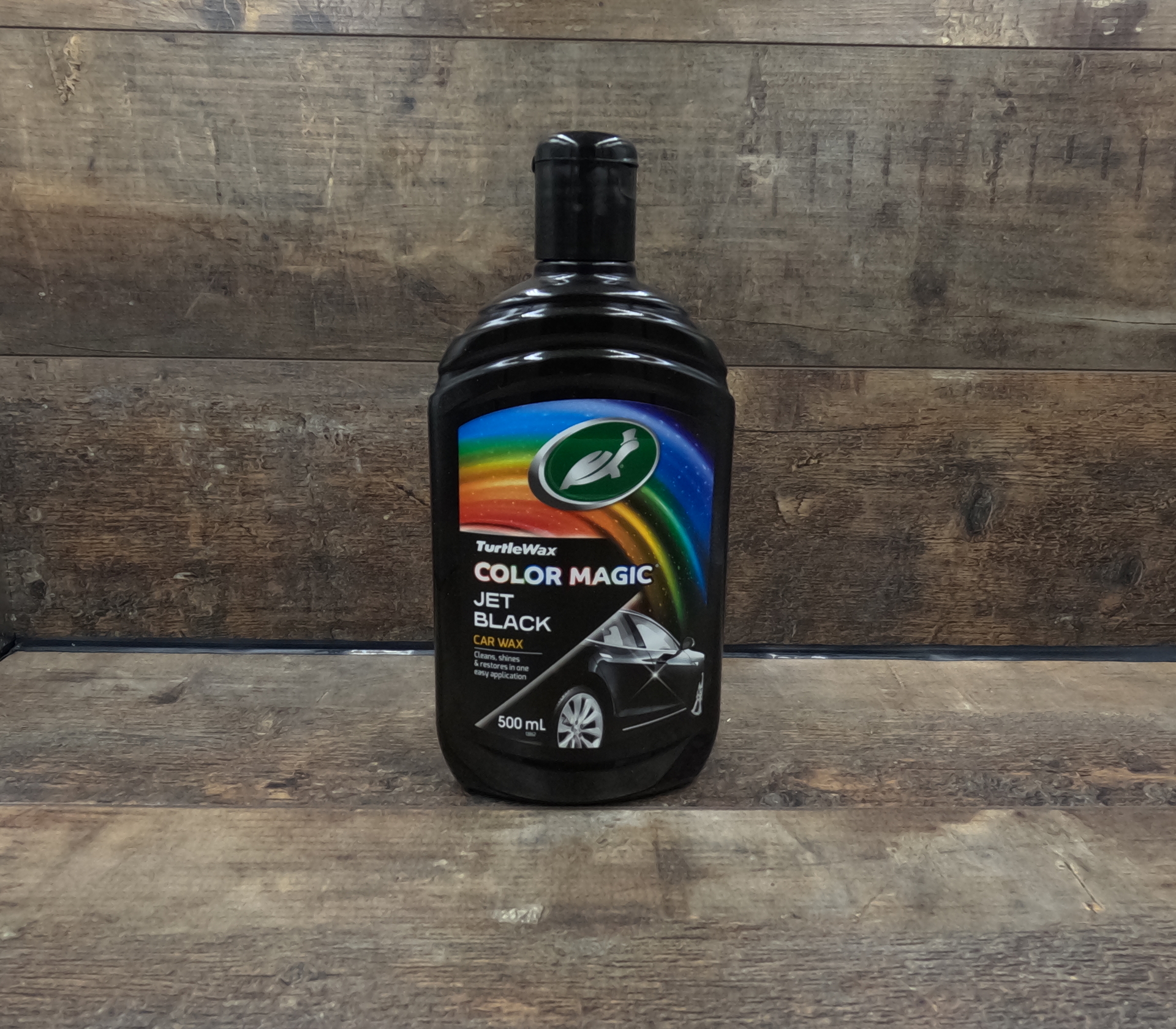 Turtle Wax 52708 Color Magic - Jet Black Car Polish 500ml
