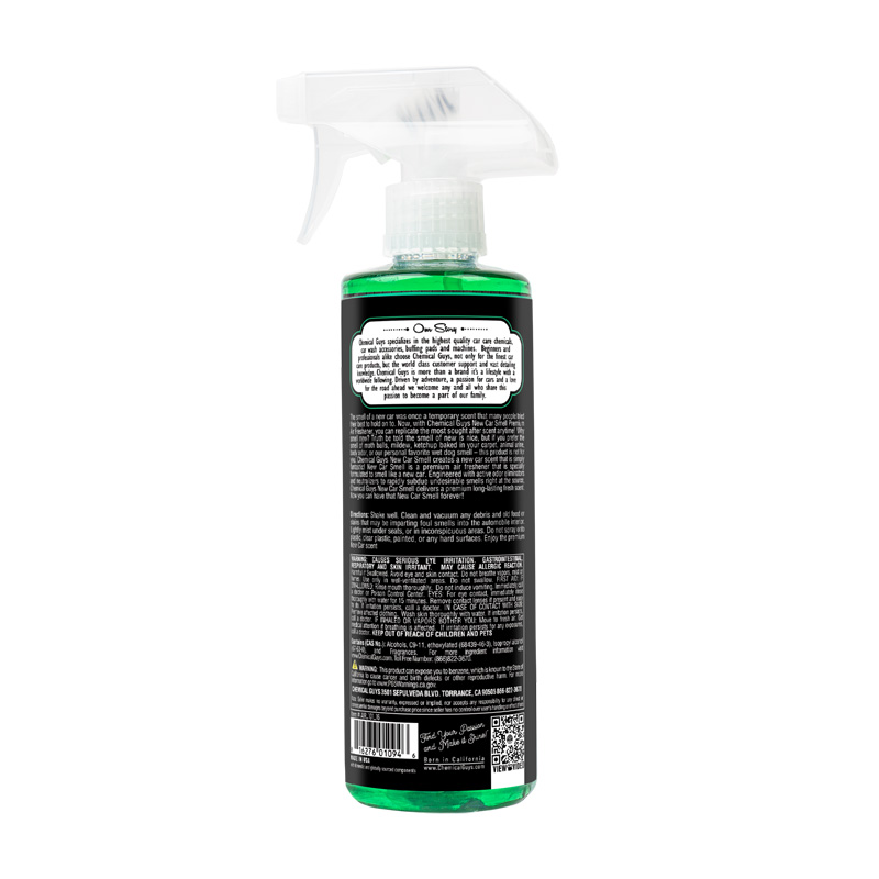 Chemical Guys New Car Scent Air Freshener & Odor Eliminator (473ml)