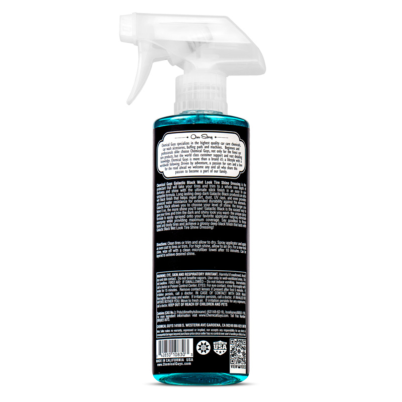 Chemical Guys Galactic Black Wet Tire Shine Coating (473ml)