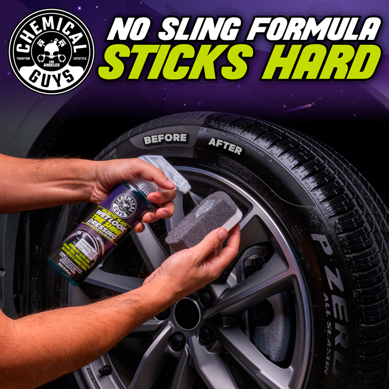 Chemical Guys Galactic Black Wet Tire Shine Coating (473ml)