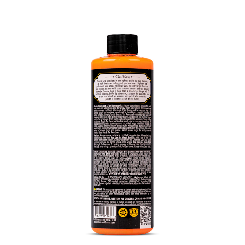 Chemical Guys Bug & Tar Heavy Duty Car Wash Shampoo (473ml)