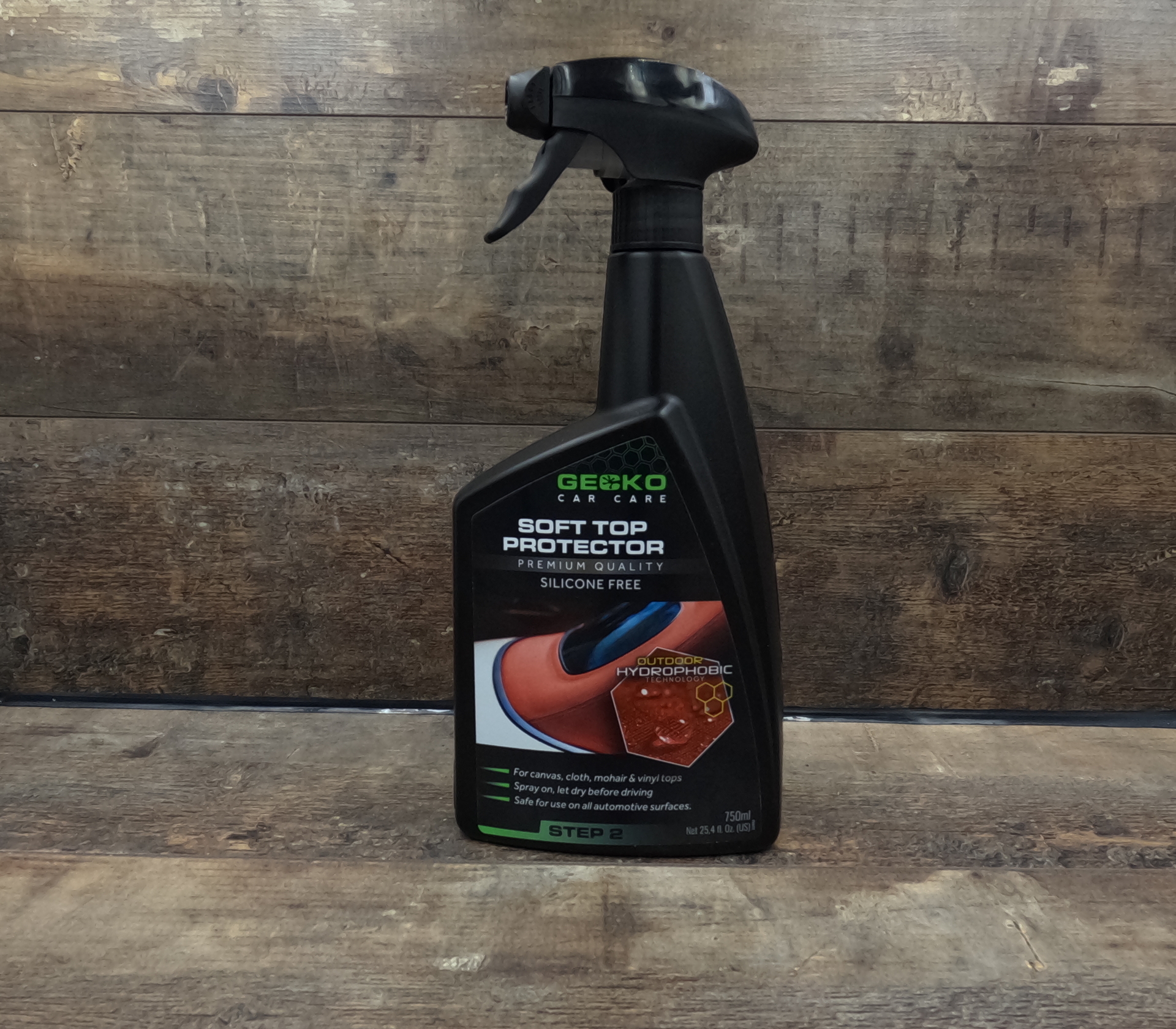 Gecko Cabrio Conditioner / Beschermer Stap 2 Trigger 750ml