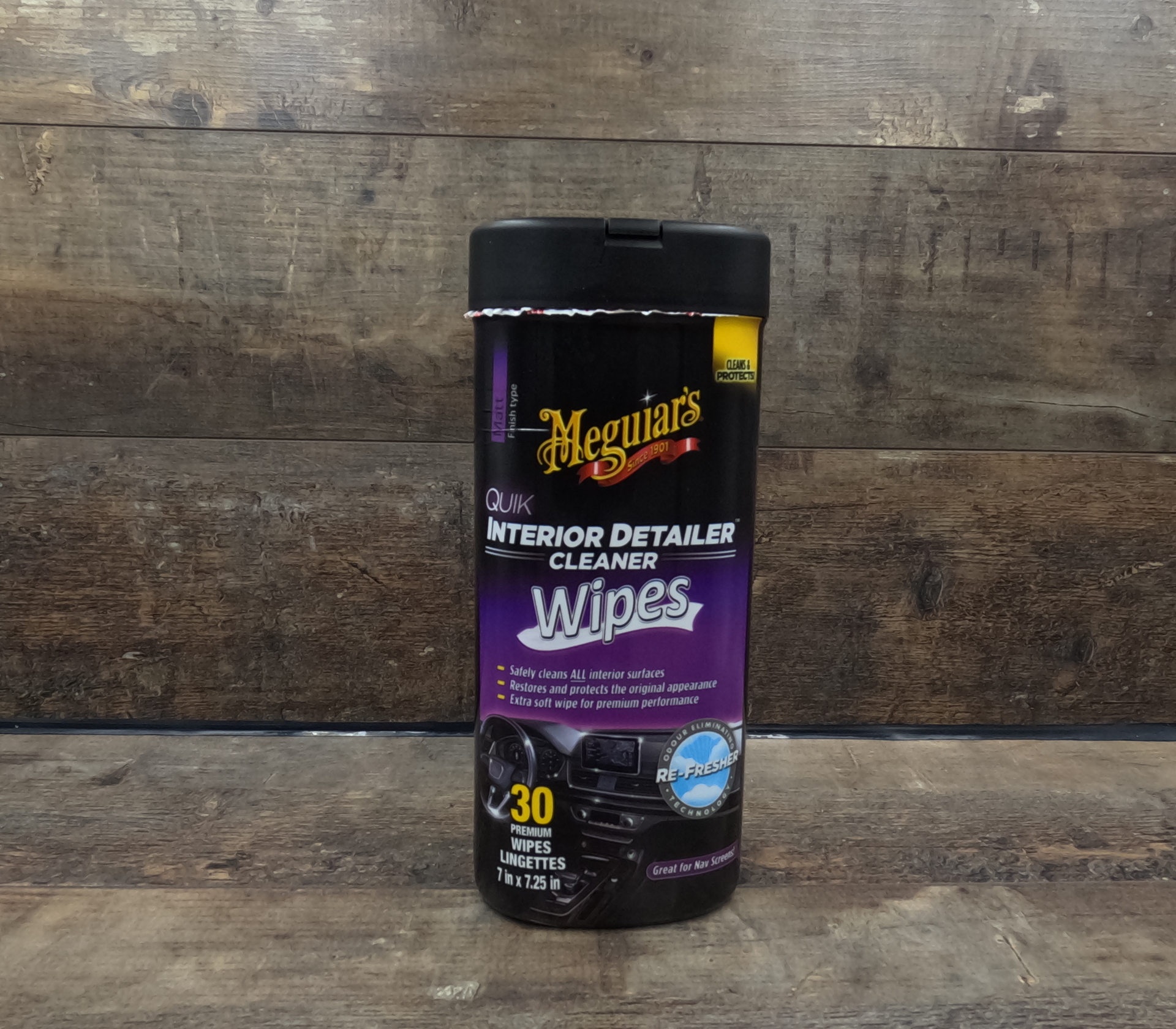 Meguiar's Quik Interior Detailer Wipes (doekjes) 30 stuks