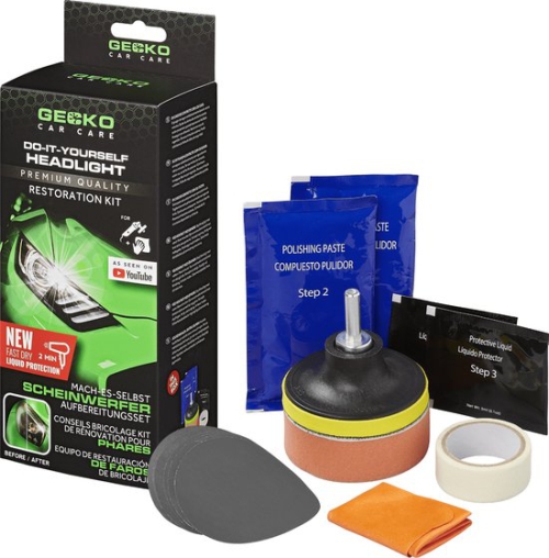 Gecko Koplamp Vernieuwing Set