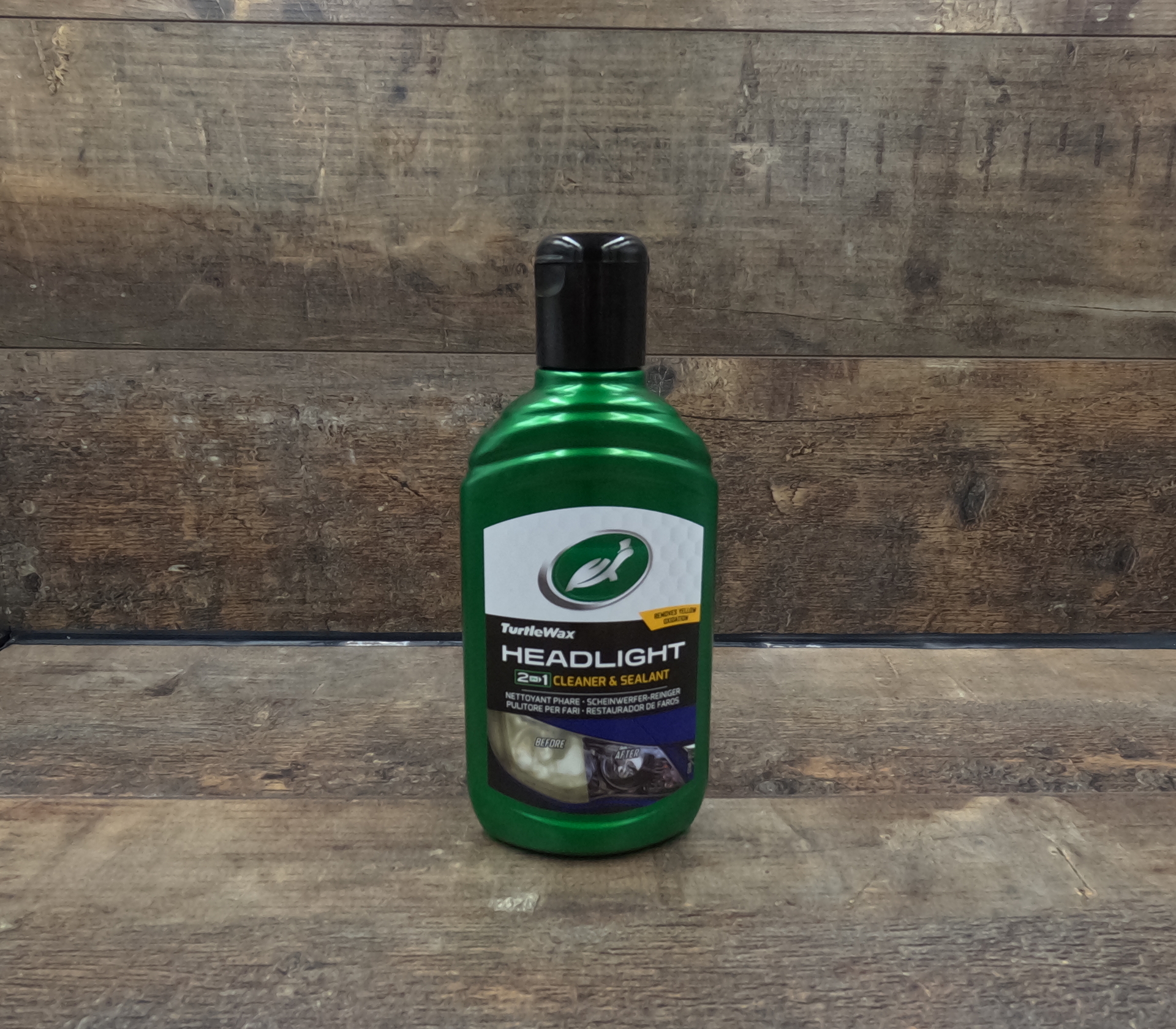 Turtle Wax 53168 Headlight 2-in-1 Cleaner & Sealant 300ml