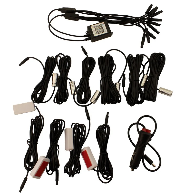 10 delig led interieur verlichting set