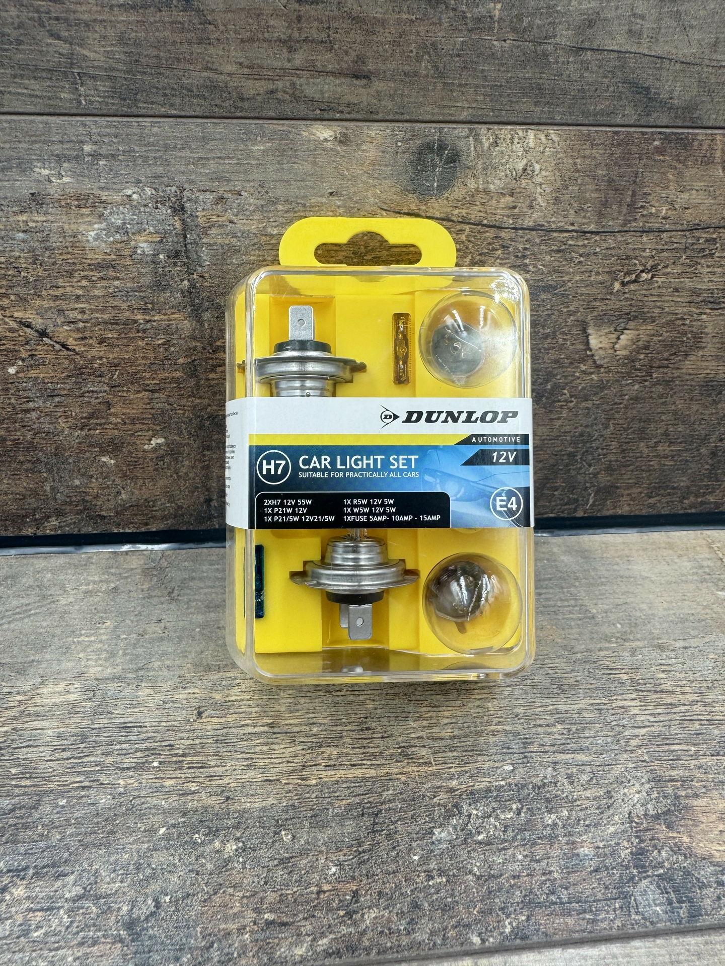 Dunlop h7 lampset