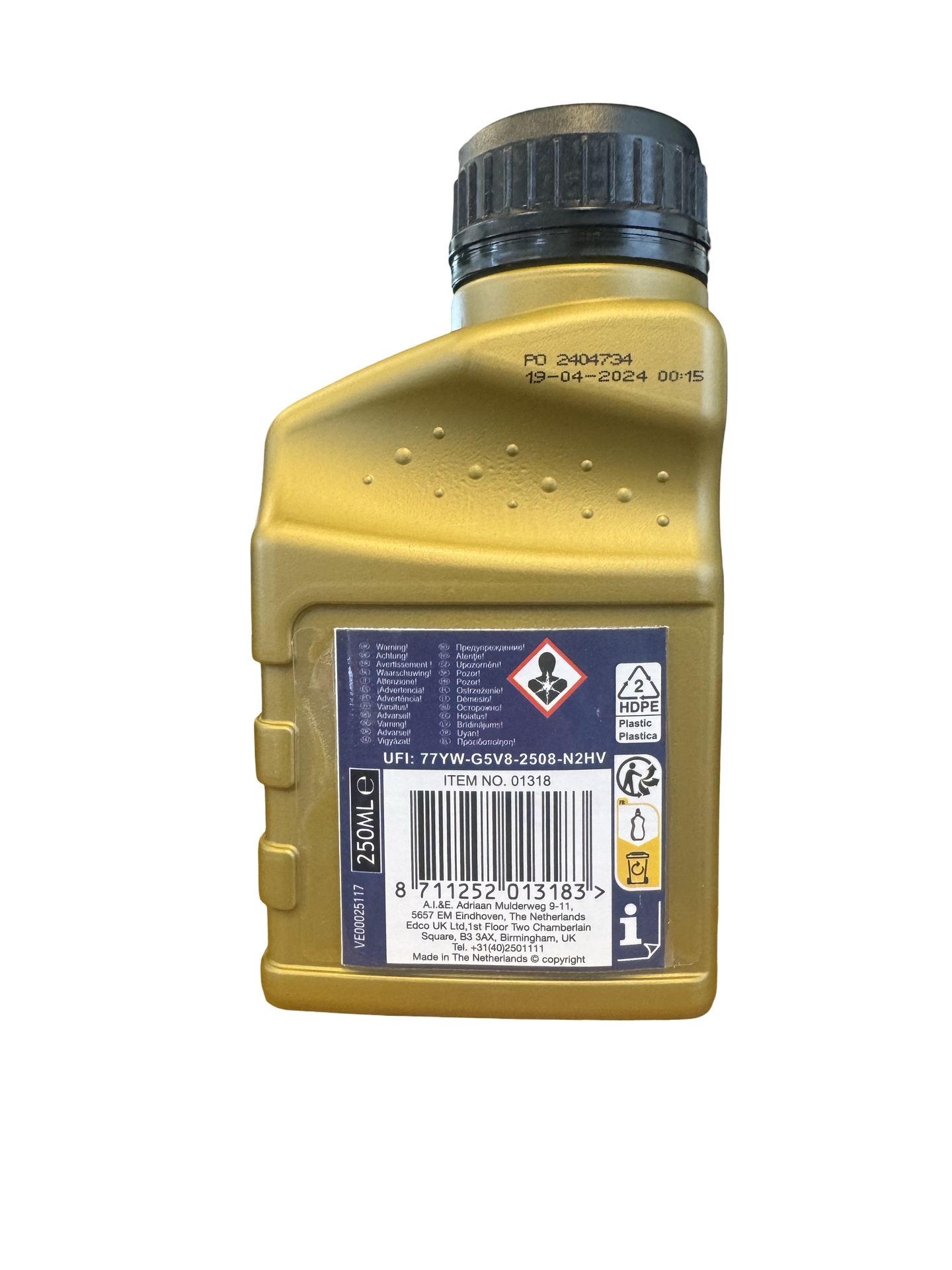 Dunlop remvloeistof dot 4 (250ml)