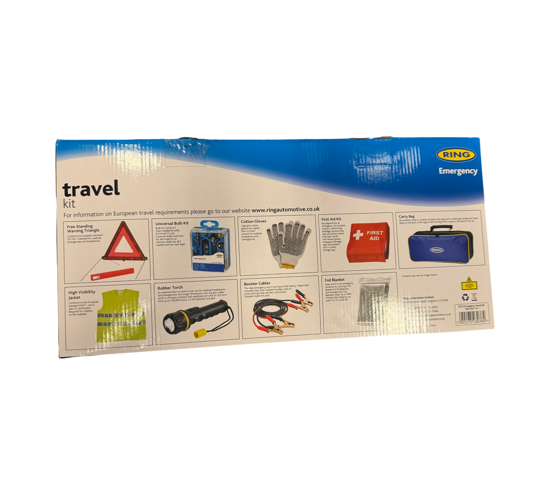 Ring Reis set (compleet) travel kit