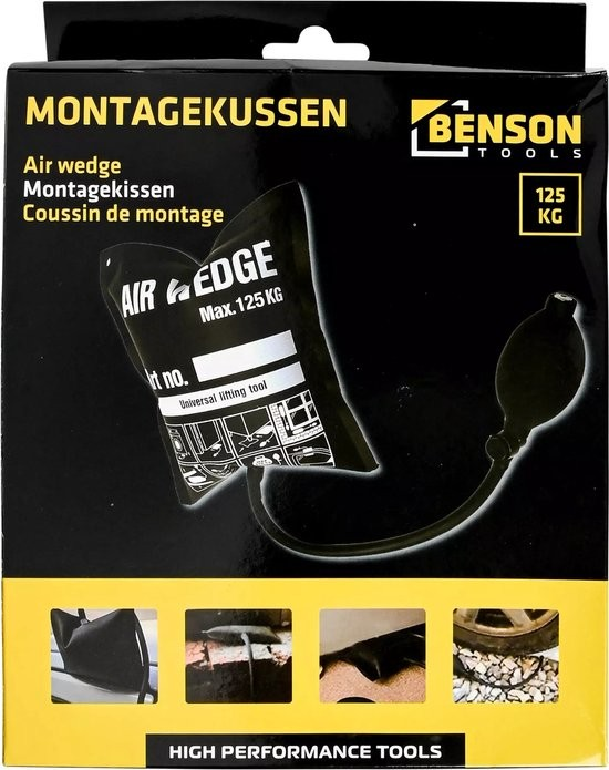 Benson montagekussen – 125 kg draagkracht (deur opener voor auto's op slot met sleutel er in)