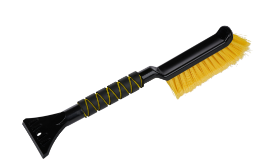 DUNLOP IJs- en Sneeuwborstel met Schraper – Geel