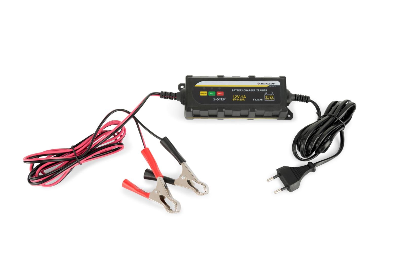 DUNLOP Smart Lader 1A – 12V Autoaccu (druppellader)