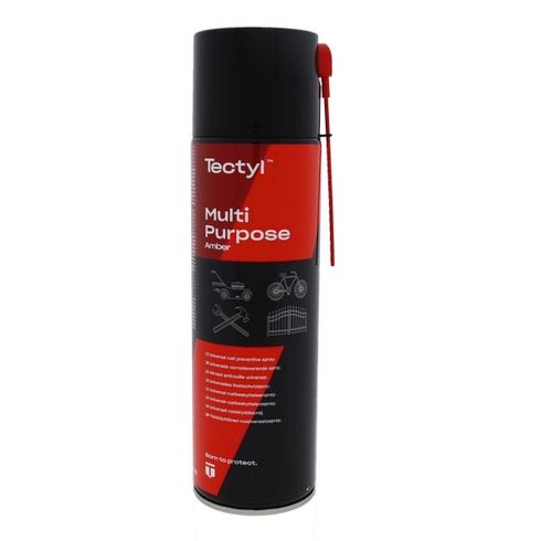 Tectyl™ Multipurpose Amber Spuitbus 500ml – veelzijdige corrosiebescherming met zichtbare controle