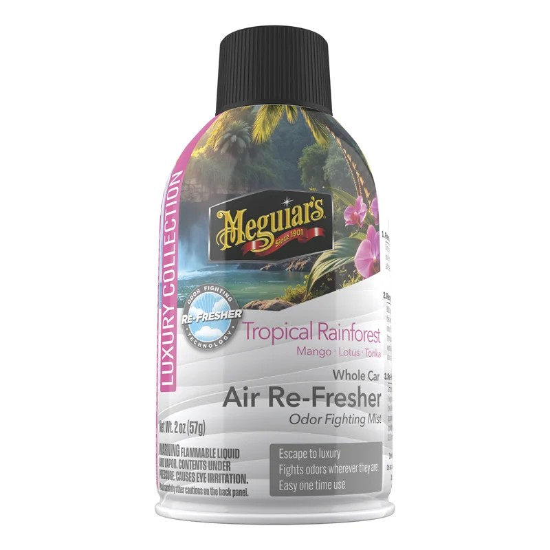 Meguiar's Tropical Rainforest Car Air Re-Fresher Aerosol 57gr