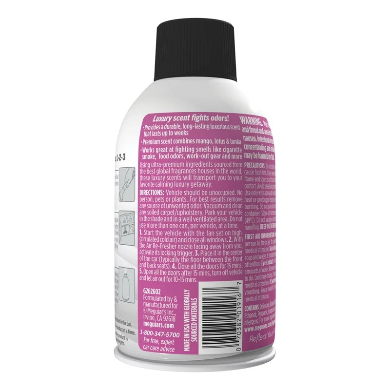 Meguiar's Tropical Rainforest Car Air Re-Fresher Aerosol 57gr