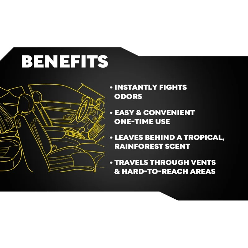 Meguiar's Tropical Rainforest Car Air Re-Fresher Aerosol 57gr