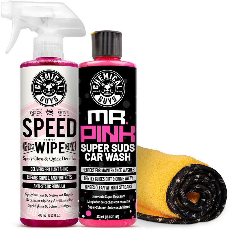 Chemical Guys Speed Shine Car Detailing Essentials Kit – Snel, Veilig en Stralend Schoon
